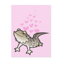 Bearded Dragon / Rankin Dragon Love Postcards