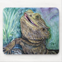 Bearded Lizard Mouse Pads
