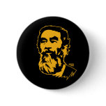 Bearded Saddam Hussein Portrait Pins