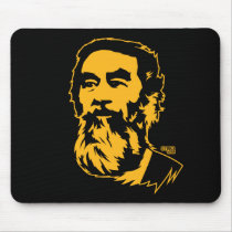 Bearded Saddam Hussein Portrait Mousepad