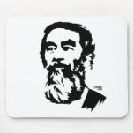Bearded Saddam Hussein Portrait Mousepad