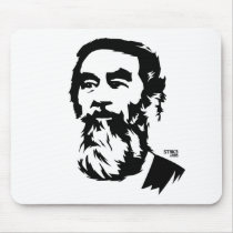 Bearded Saddam Hussein Portrait Mousepad by strk3 Bearded Saddam Hussein Portrait Mousepad