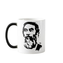 Bearded Saddam Hussein Portrait Mug