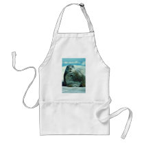 Bearded seal portrait aprons