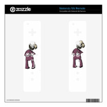 Bearded yoga guy skins for wii remotes