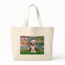 Beardie 1 - Lilies 2 Tote Bag