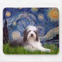 Beardie 2 - Starry Night Mouse Pad