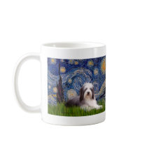 Beardie 2 - Starry Night Coffee Mugs
