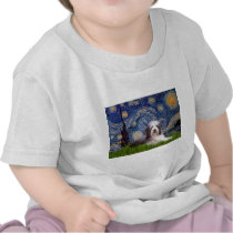Beardie 2 - Starry Night T-shirts