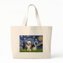 Beardie Pair 1 - Starry Night Bags