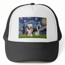 Beardie Pair 1 - Starry Night Mesh Hat