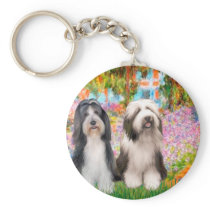 Beardie Pair 2 - Garden Key Chains