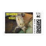 Beardies Rule! Postage Stamps