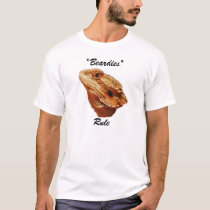 "Beardies Rule"  T-Shirt