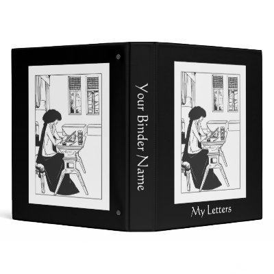 Beardley Isolde 1" Writing Binder by debinSC