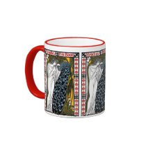 Beardley Peacock Coffee Mugs
