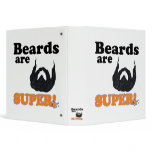 beards are super 3 ring binder