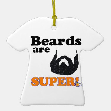 beards are super christmas ornaments