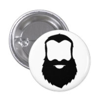 BEARDS PINBACK BUTTON