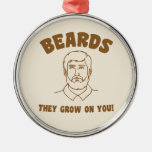 Beards they grow on you! christmas tree ornaments