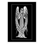 Beardsley Angel Mourning Card ATC Business Card