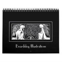 Beardsley Art Nouveau Illustrations Calendar