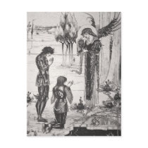 Beardsley Holy Grail Post Card