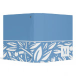 Beardsley Nouveau Monogram 1.5" Binder