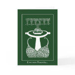 Beardsley Peacocks Congratulations Card