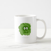 Beardy Critter Green Coffee Mugs