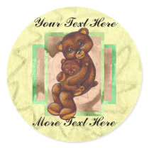 Bearhug Stickers by Customizables Bearhug Stickers