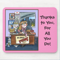 Bearly Friday Mouse Pad mousepads by ZachBear Bearly Friday Mouse Pad mousepads