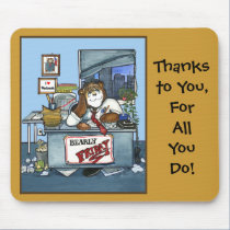 Bearly Friday Mouse Pad mousepads by ZachBear Bearly Friday Mouse Pad mousepads