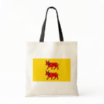 Bearn, France flag Canvas Bags