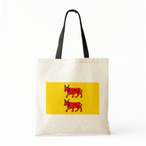 Bearn, France flag Canvas Bags