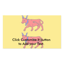 Bearn, France flag Business Card Template