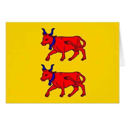 Bearn, France flag Cards by FlagLibrary