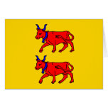 Bearn, France flag Cards
