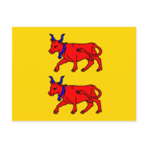 Bearn, France flag Post Cards