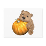 BearPumpkin Postcard