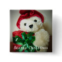 Bearry Christmas buttons by Heartworks Bearry Christmas buttons