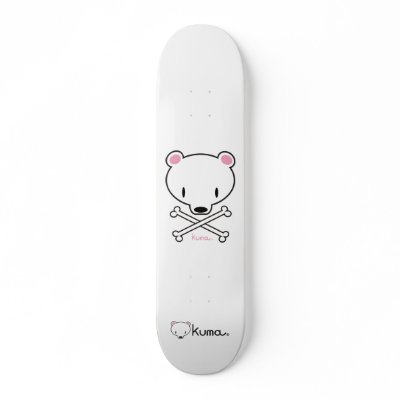 Bears are dangerous! skateboard by GeorgeCurious