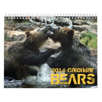 Grizzly Bear Calendars | Zazzle