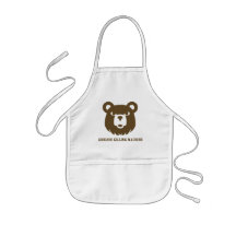 bears godless killing machines humor funny tshirt apron