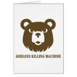 bears, godless, killing, machines, humor, funny, tshirt, godless killing machines, killing machines, threat, america, 1 threat to america, threat to america, daily show, quotations