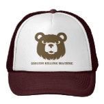 bears godless killing machines humor funny tshirt trucker hat