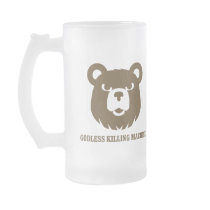 bears godless killing machines humor funny tshirt coffee mug