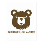 bears, godless, killing, machines, humor, funny, tshirt, godless killing machines, killing machines, threat, america, 1 threat to america, threat to america, daily show, quotations