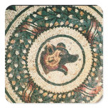 Bear's Head, Roman mosaic, early 4th century Sticker