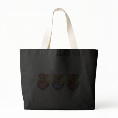 Bears Hearts Bag by mickeyelvis128